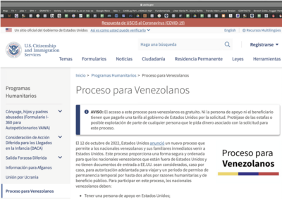 🇻🇪🇺🇸 HUMANITARIAN PAROLE | FREE TUTORIAL 1 PRESENTATION | I-134 | USCIS | 2022 | VENEZUELA | Approved Authorization