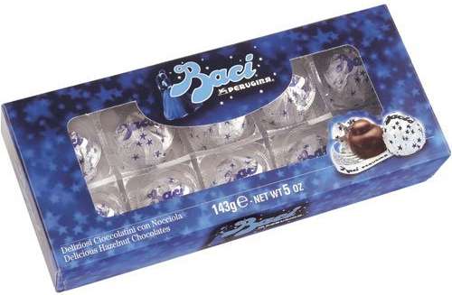 Perugina Baci 10pc 12 Box Case