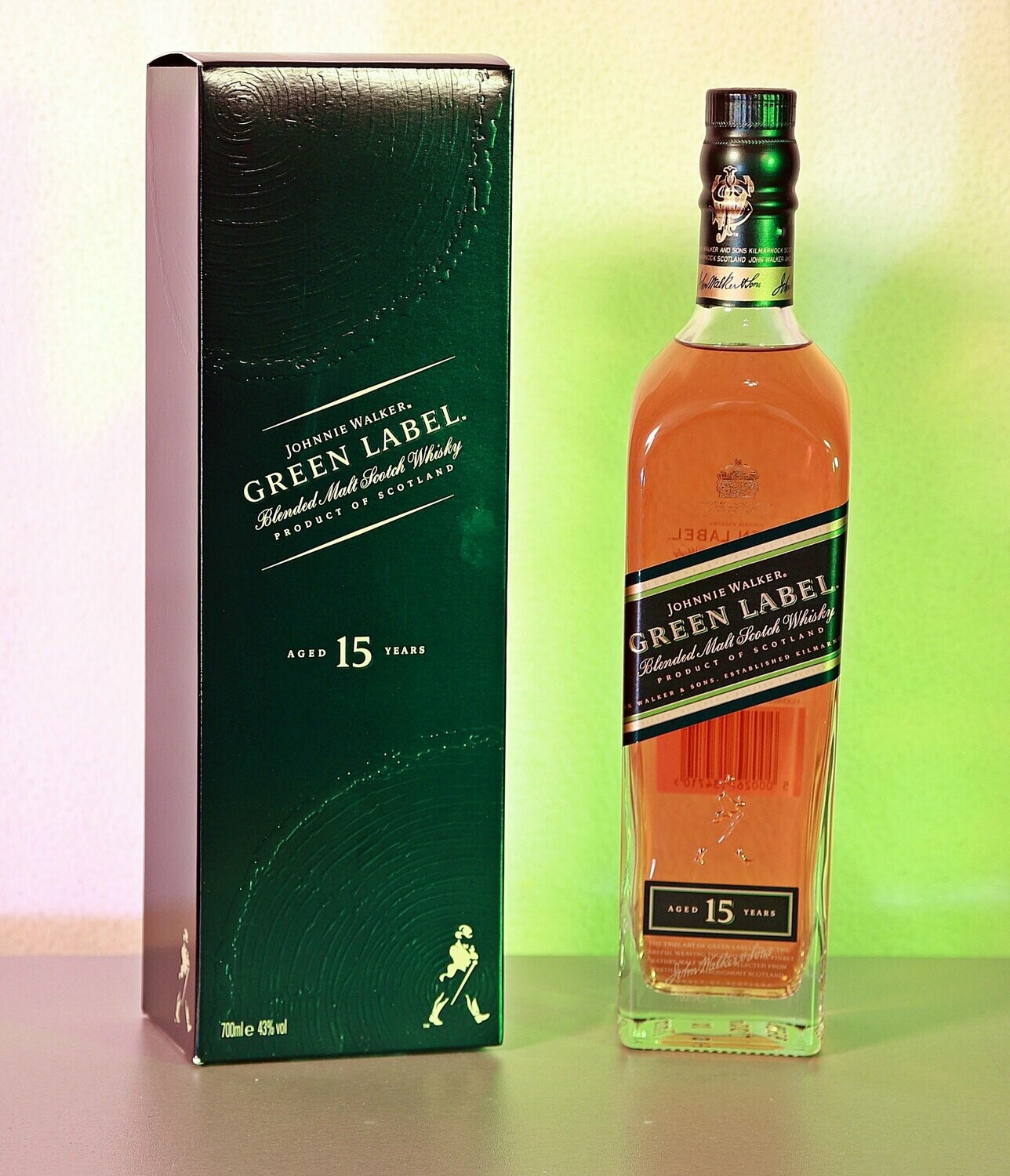 Johnnie Walker "Green Label" 15 Jahre