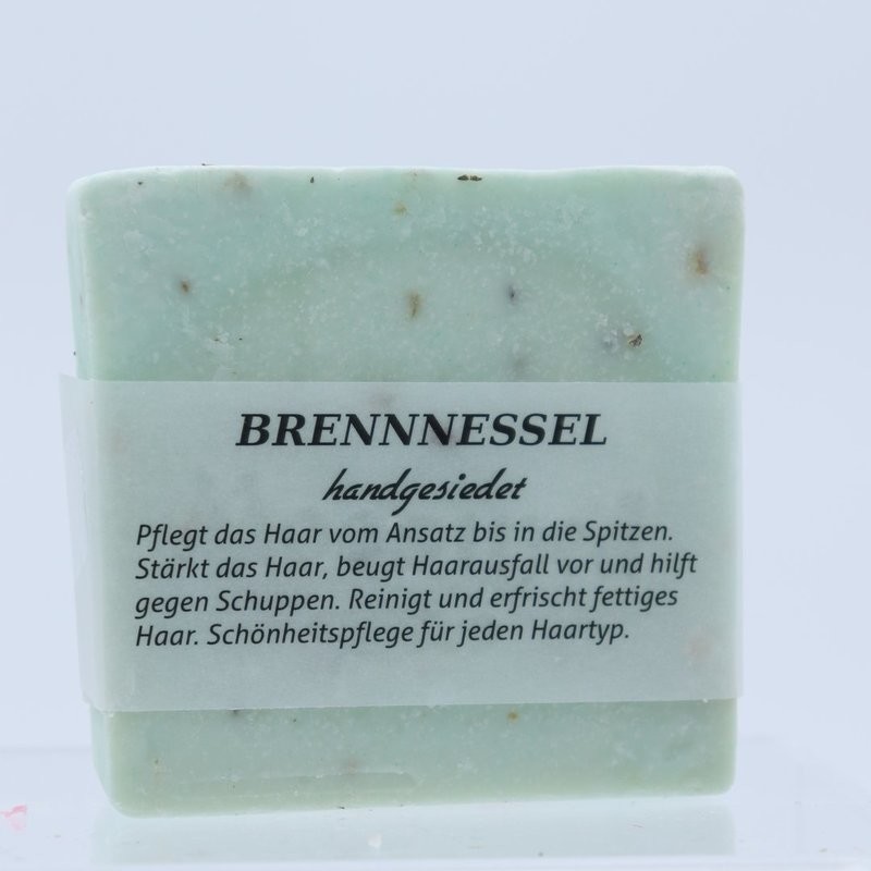 Handgesiedete Seife Brennnessel Handgesiedete Seife Brennnessel