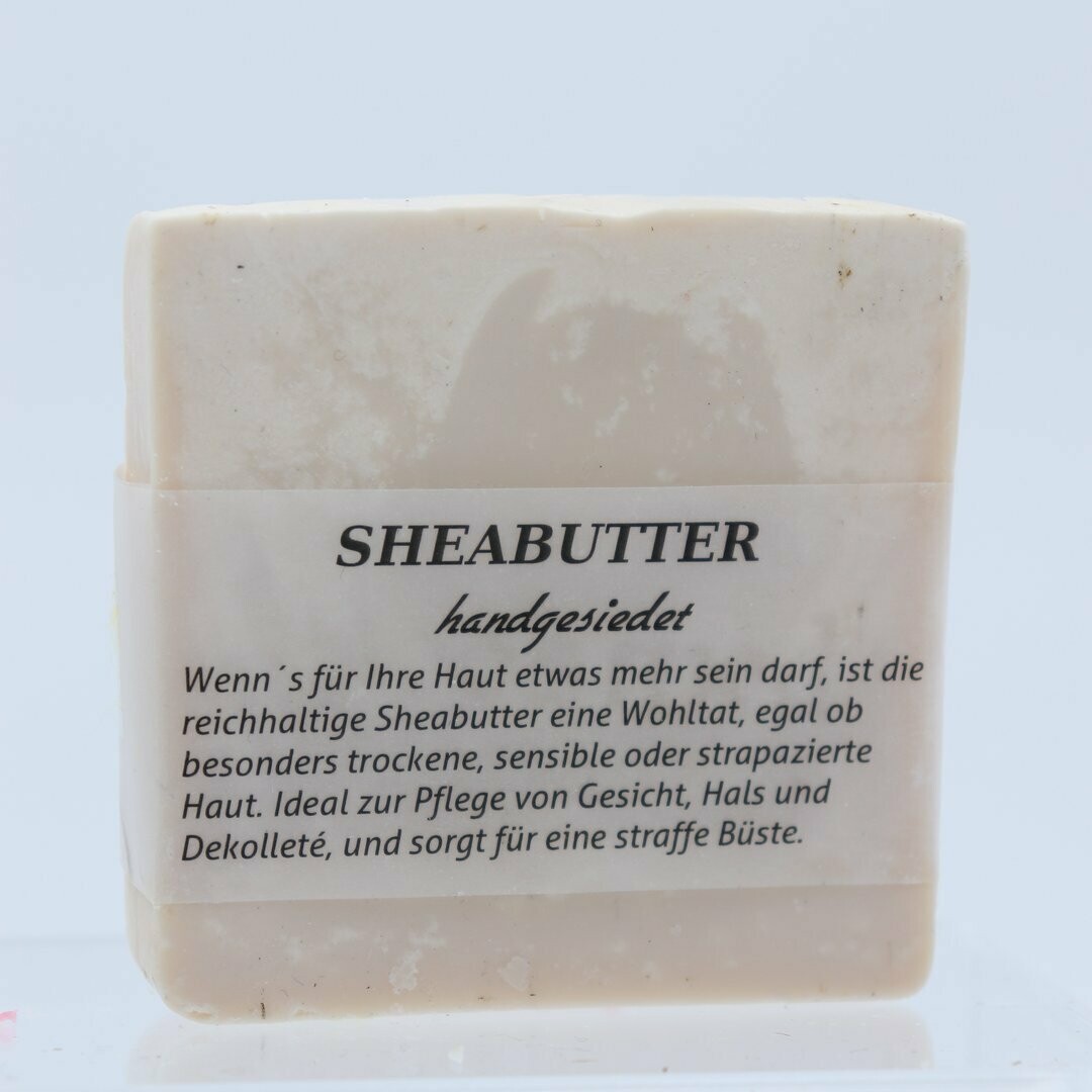 Handgesiedete Seife Sheabutter