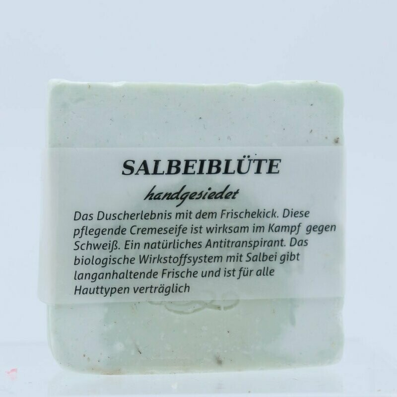 Handgesiedete Seife Salbeiblüte Handgesiedete Seife Salbeiblüte