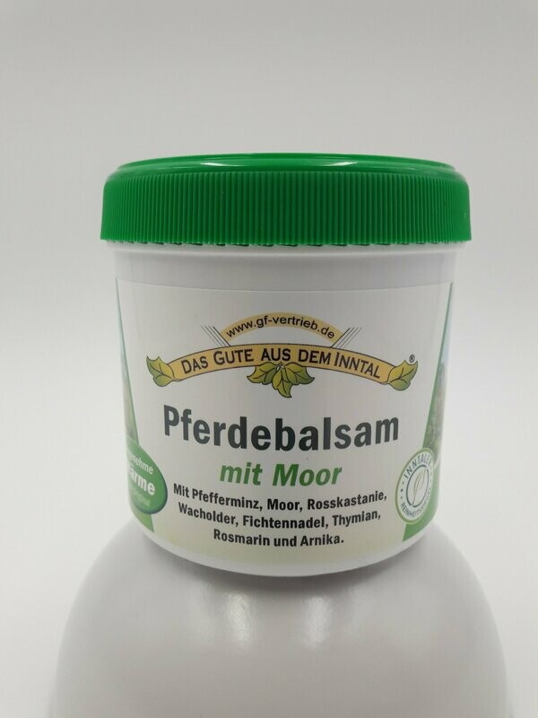 Pferdebalsam mit Moor Pferdebalsam mit Moor