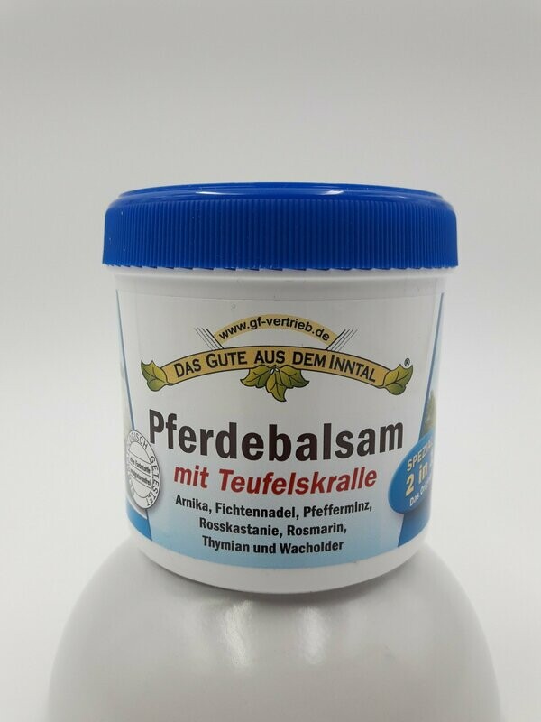 Pferdebalsam mit Teufelskralle Pferdebalsam mit Teufelskralle