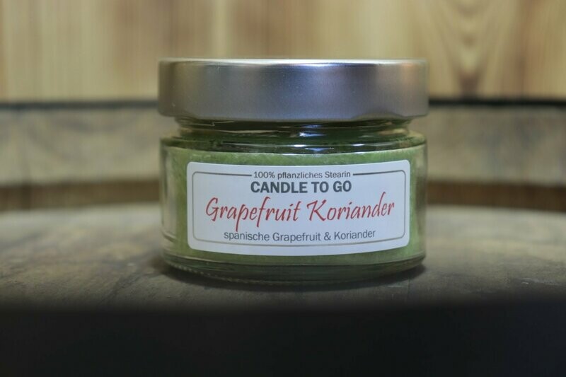 Candle To Go Grapefruit Koriander (Brenndauer 20 Std.) Candle To Go Grapefruit Koriander (Brenndauer 20 Std.)