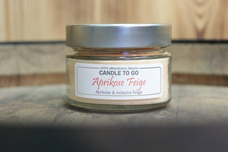 Candle To Go Aprikose Feige (Brenndauer 20 Std.) Candle To Go Aprikose Feige (Brenndauer 20 Std.)