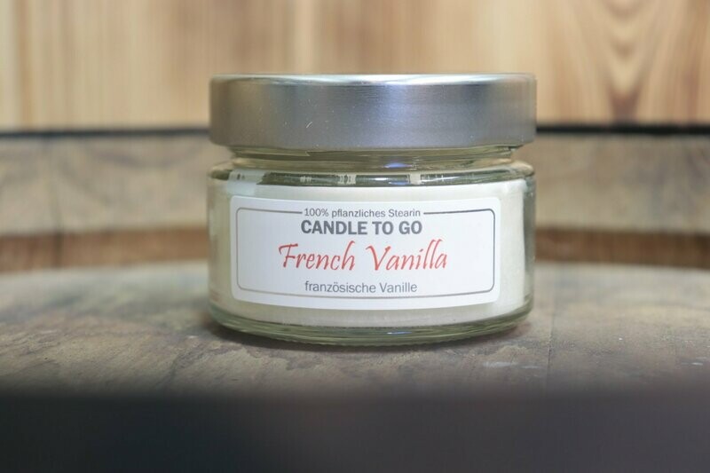 Candle To Go French Vanilla (Brenndauer 20 Std.) Candle To Go French Vanilla (Brenndauer 20 Std.)