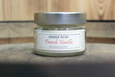 Candle To Go French Vanilla (Brenndauer 20 Std.)