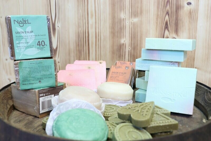 Handgesiedete Seifen