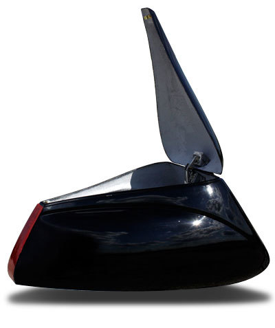 Tailbox Dolphin Fiberglass Glass Dolphin