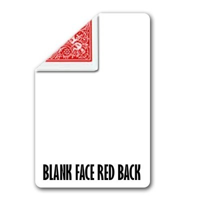 Blank Face, Bike Poker - Red