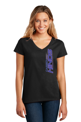 Cassidy Hinds Ladies V-Neck T-Shirt