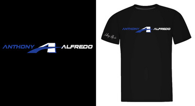 Anthony Alfredo Blue Logo T-Shirt