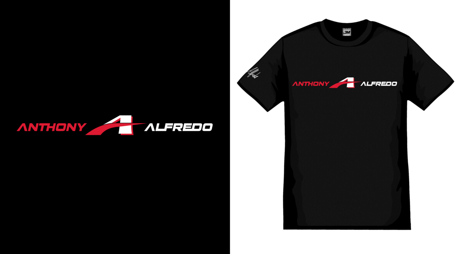 Anthony Alfredo Red Logo T-Shirt