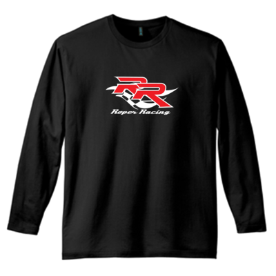 Roper Racing Long Sleeve T-Shirt, Color: Black