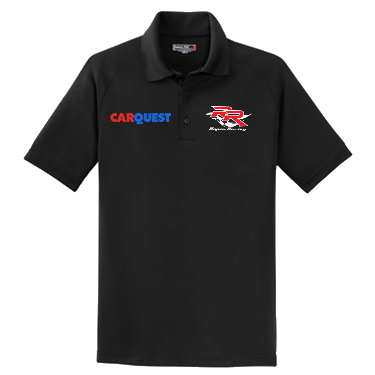 Roper Racing CarQuest Embroidered Polo Shirt