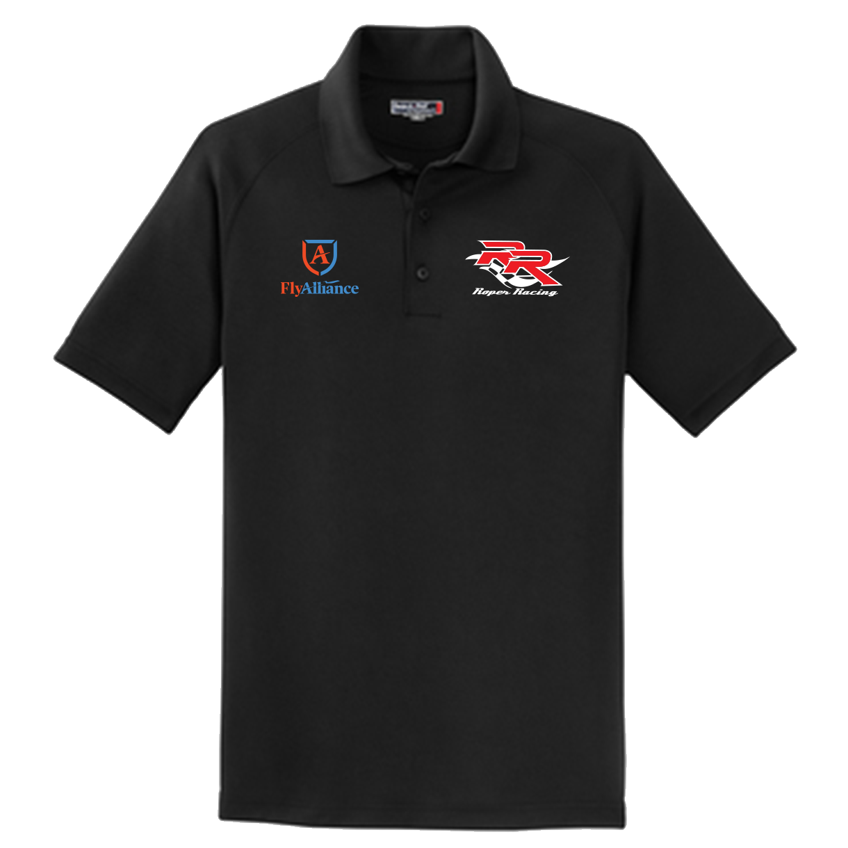 Roper Racing Fly Alliance Embroidered Polo Shirt