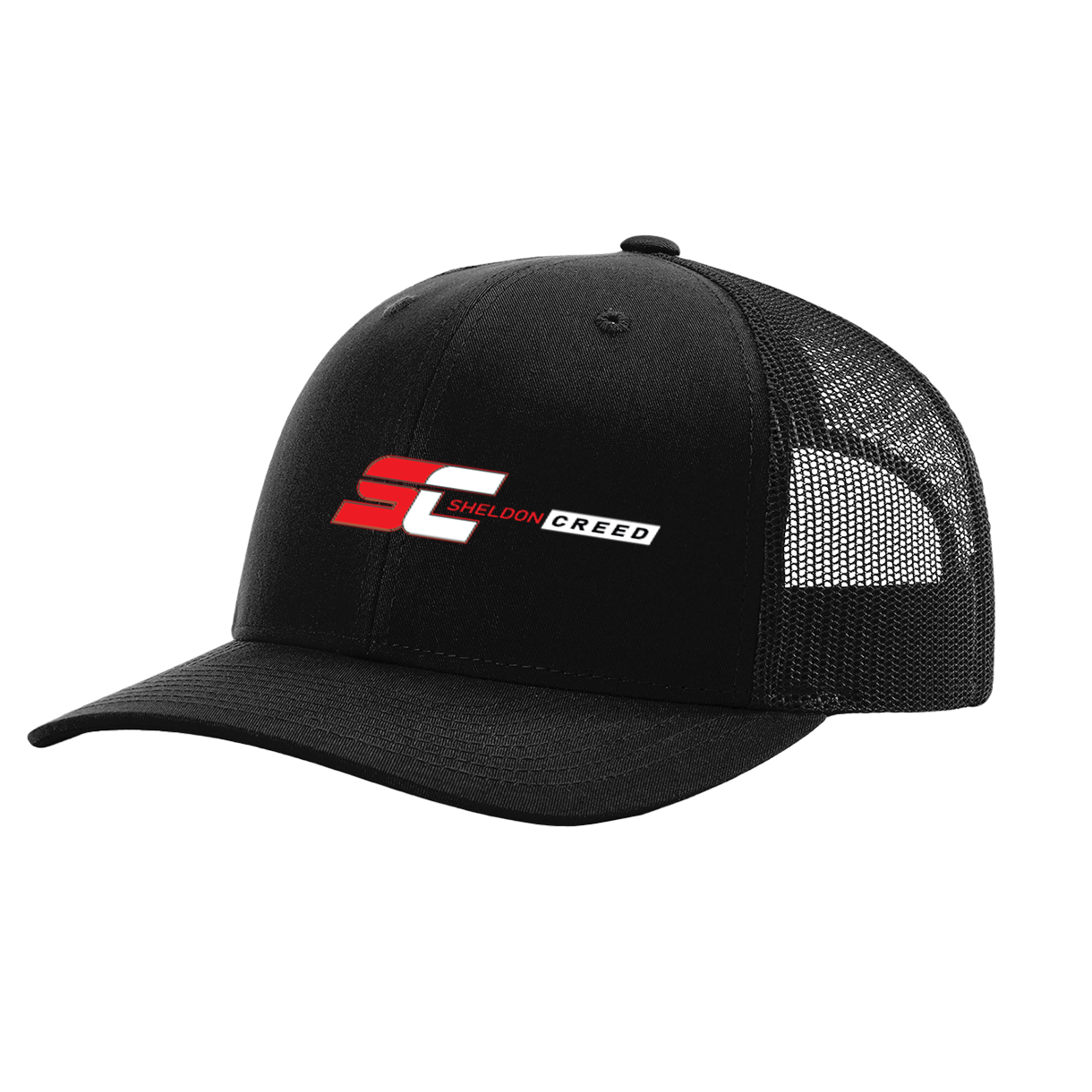 Sheldon Creed Logo Hat, Color: Adjustable Hat - Black