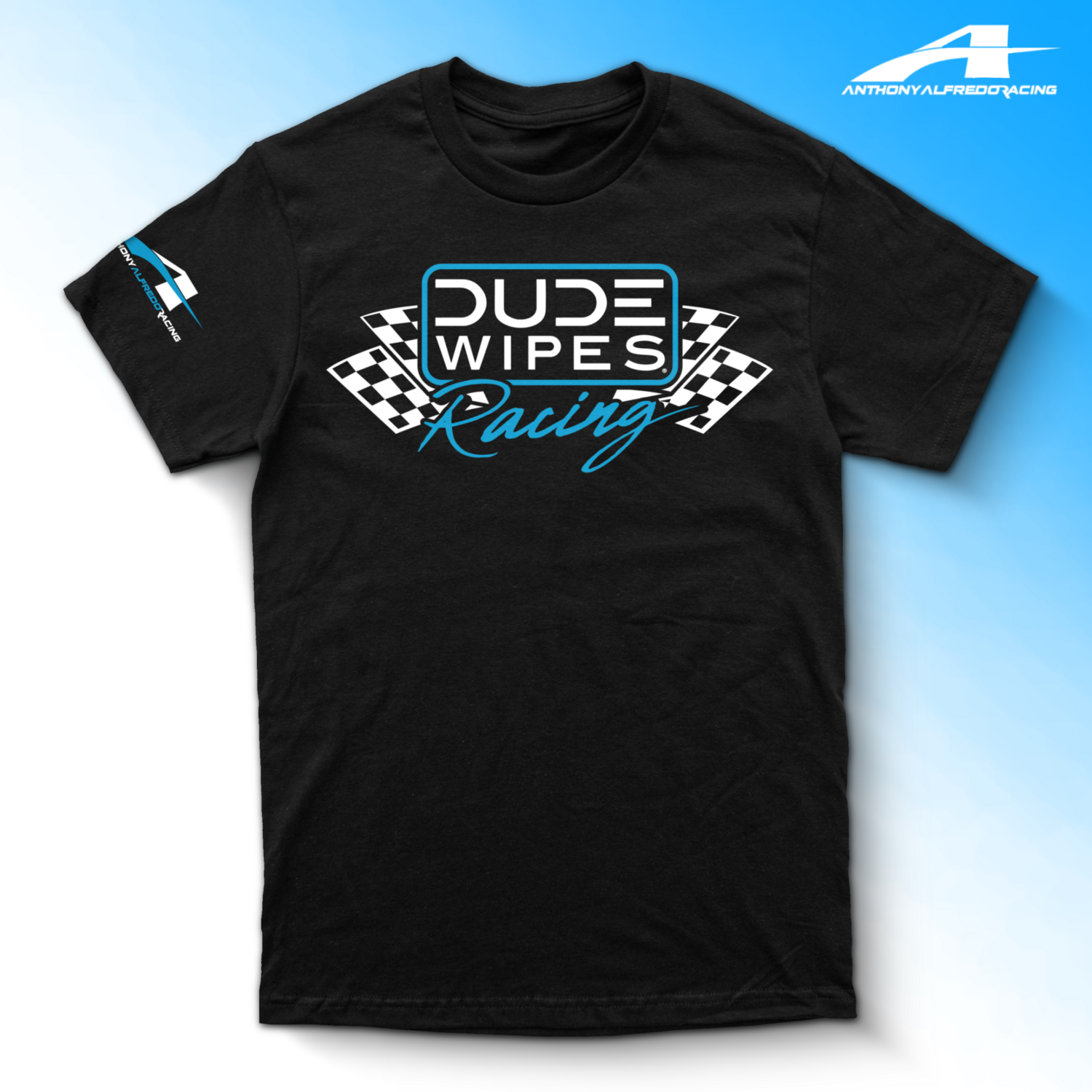 Anthony Alfredo Dude Wipes Racing T-Shirt