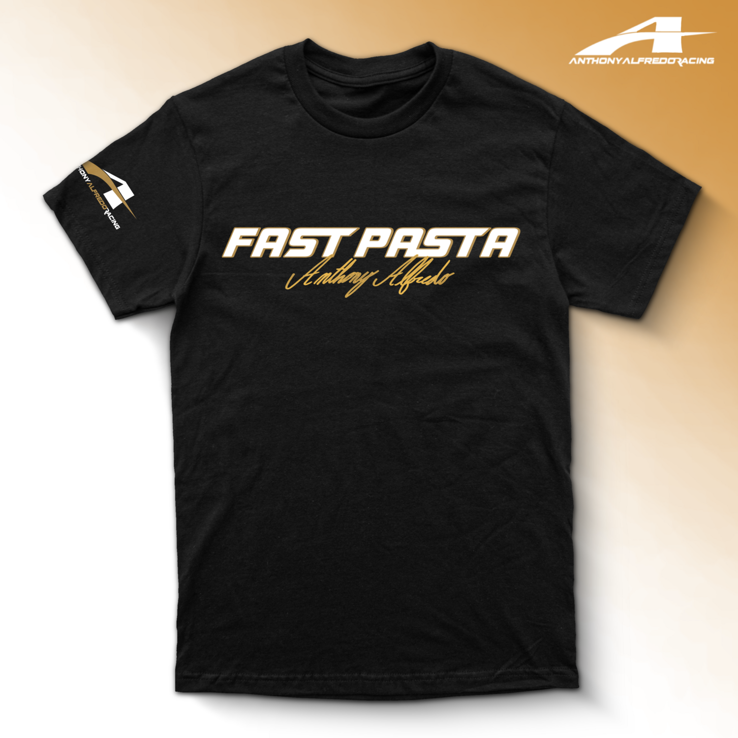 Anthony Alfredo Fast Pasta and Signature T-Shirt
