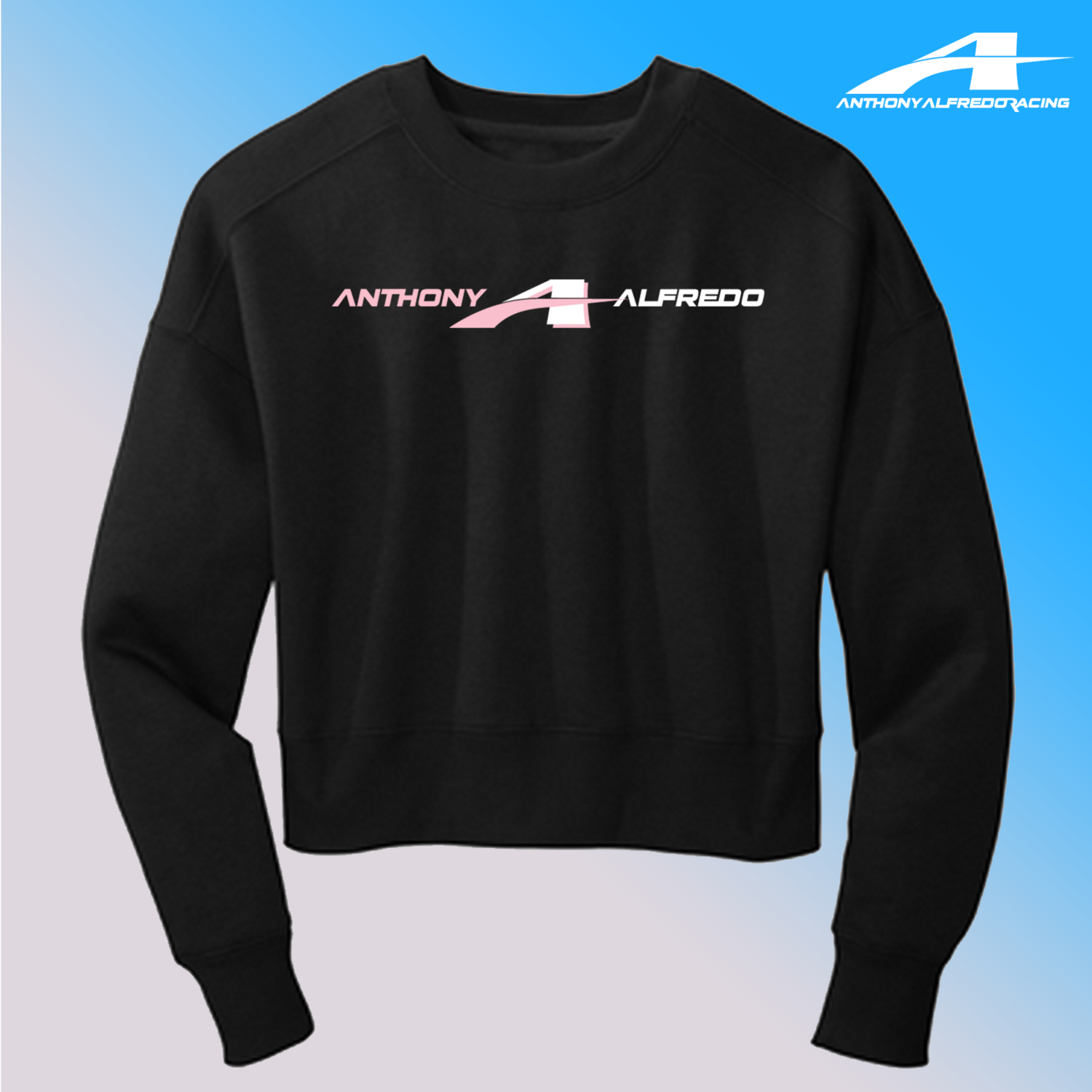 Anthony Alfredo Ladies Fleece Cropped Crew Sweatshirt