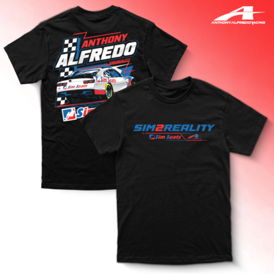 Anthony Alfredo Sim Seats Logo and Image T-Shirt