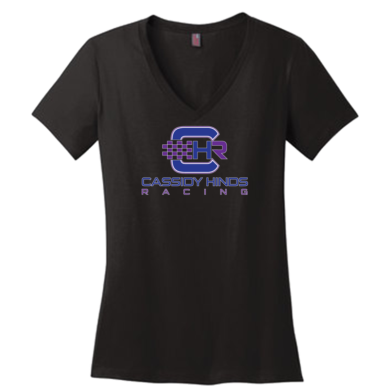 Cassidy Hinds Ladies V-Neck T-Shirt