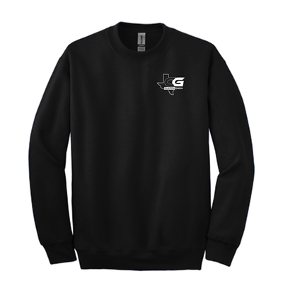 Clayton Green Crewneck Sweatshirt, Color: Black