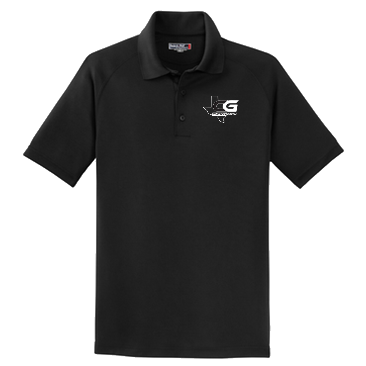Clayton Green Men's Embroidered Polo Shirt