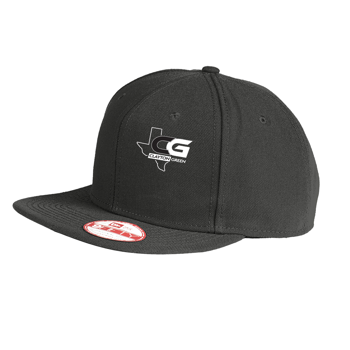 Clayton Green Logo Flat Bill Hat