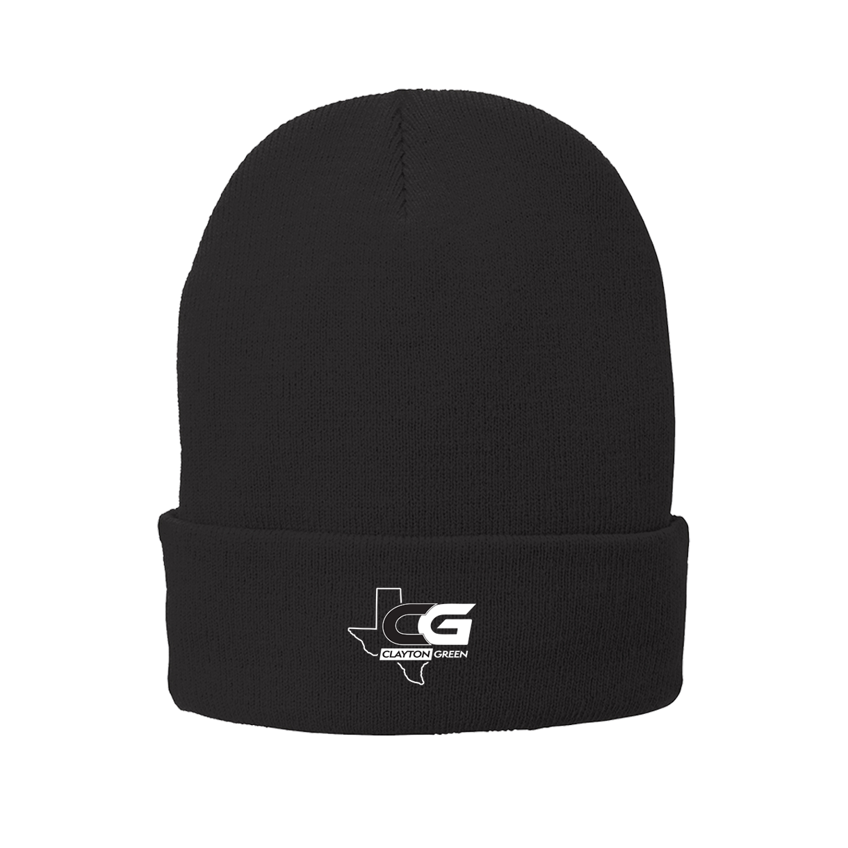 Clayton Green Port & Company Fleece-Lined Knit Cap