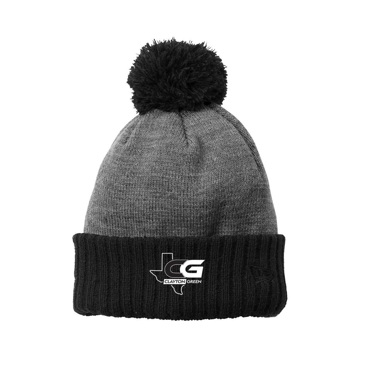 Clayton Green New Era Colorblock Cuffed Beanie