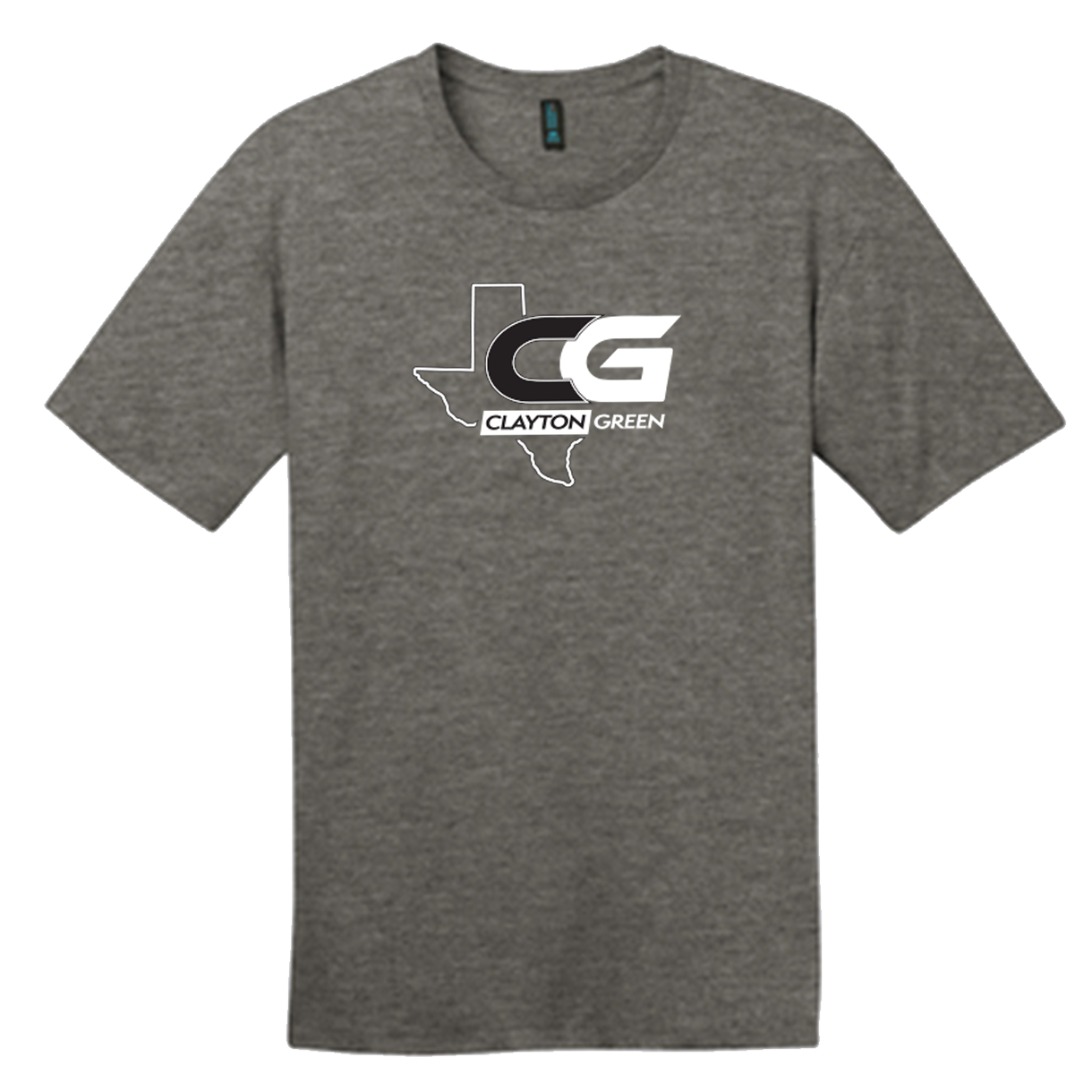 Clayton Green T-Shirt, Color: Smoke Grey