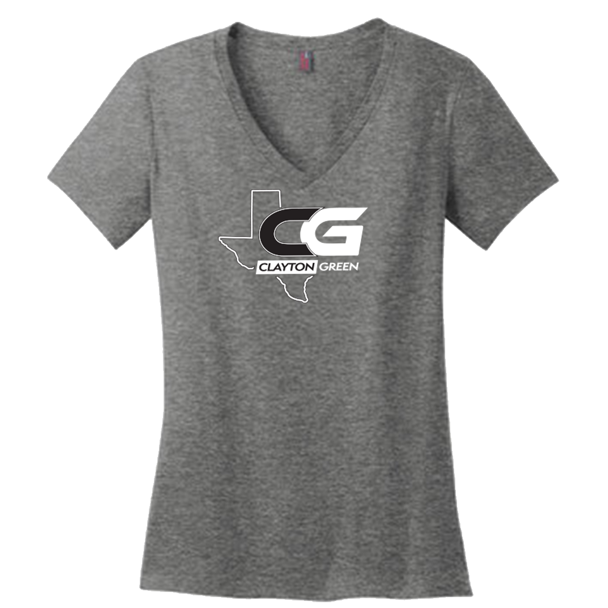 Clayton Green Ladies V-Neck T-Shirt