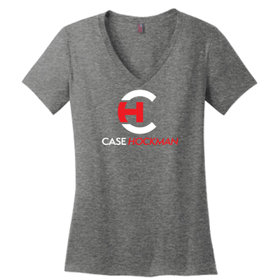 Case Hockman Ladies V-Neck T-Shirt