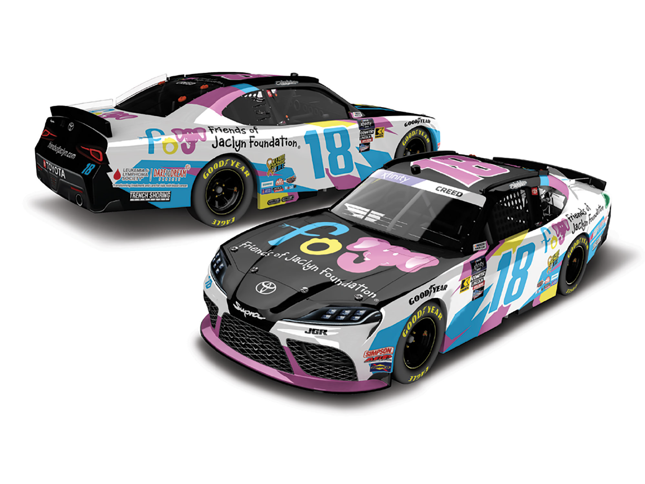Sheldon Creed 2024 Die Cast - 1/24 size - No Autograph