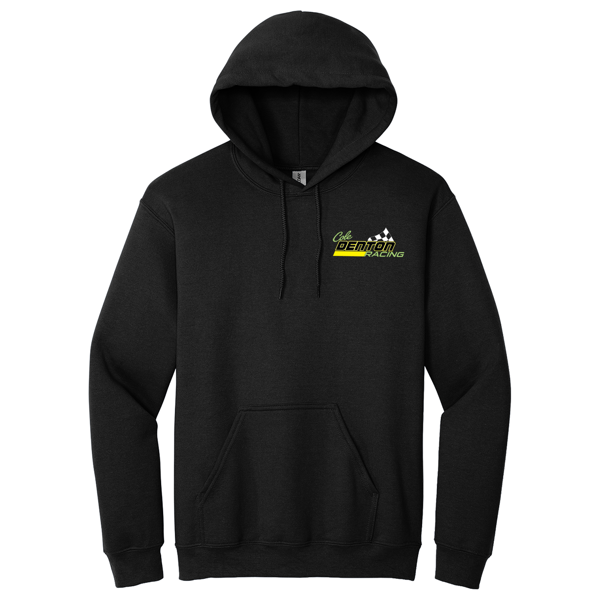 Cole Denton Embroidered Hoodie, Color: Black
