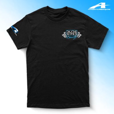 Anthony Alfredo Dude Wipes Racing Logo T-Shirt