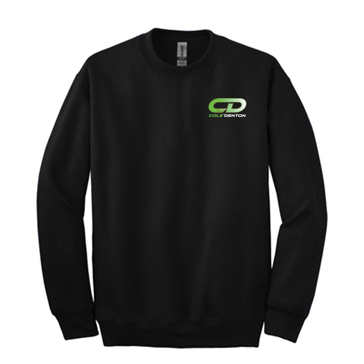 Cole Denton Crewneck Sweatshirt, Color: Black