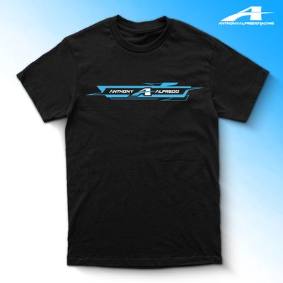 Anthony Alfredo Blue Logo T-Shirt