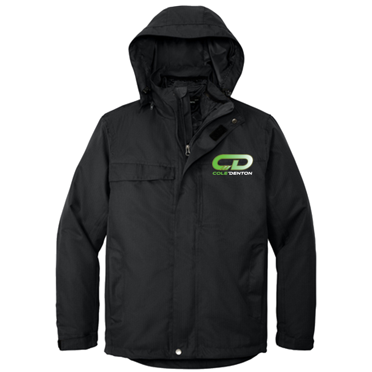 Cole Denton Port Authority Herringbone 3-in-1 Jacket