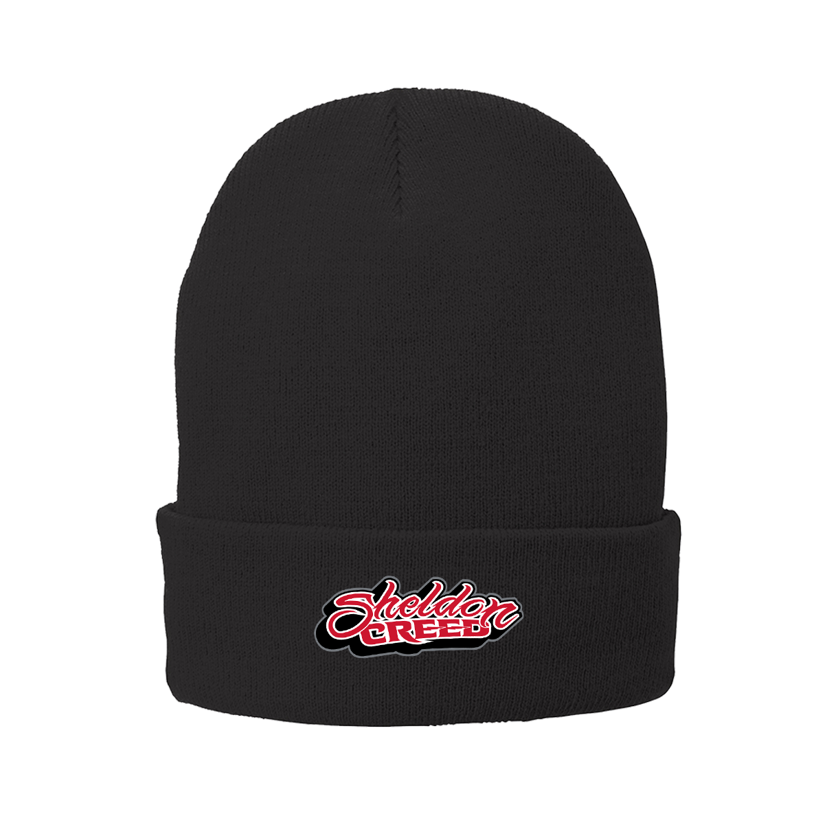 Sheldon Creed Port & Company Fleece-Lined Knit Cap