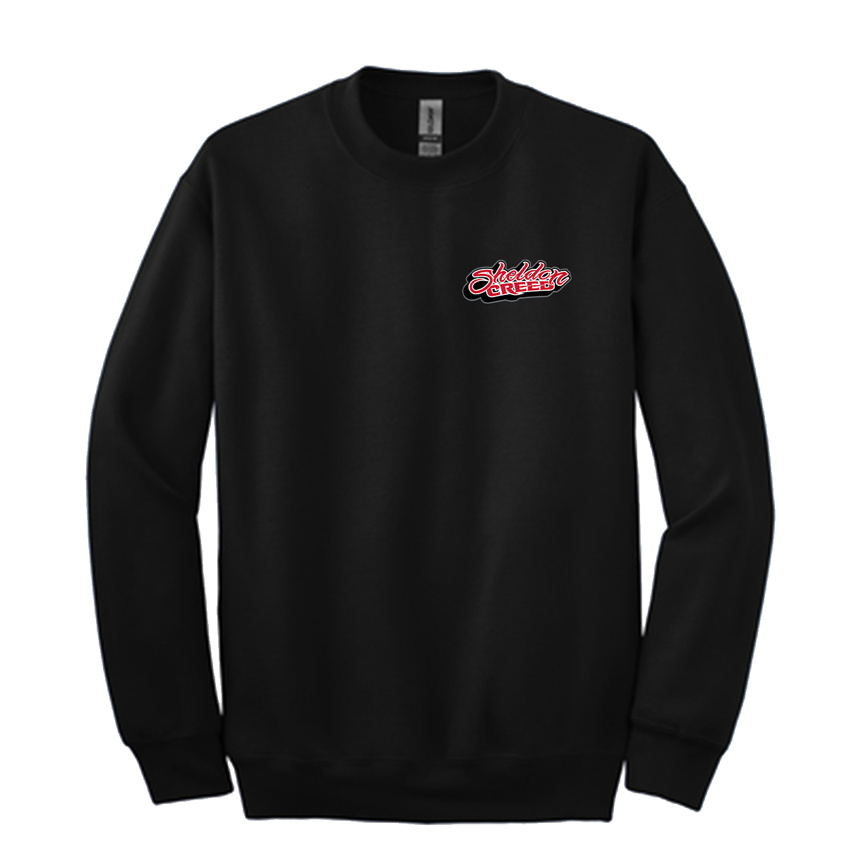 Sheldon Creed Crewneck Sweatshirt, Color: Black