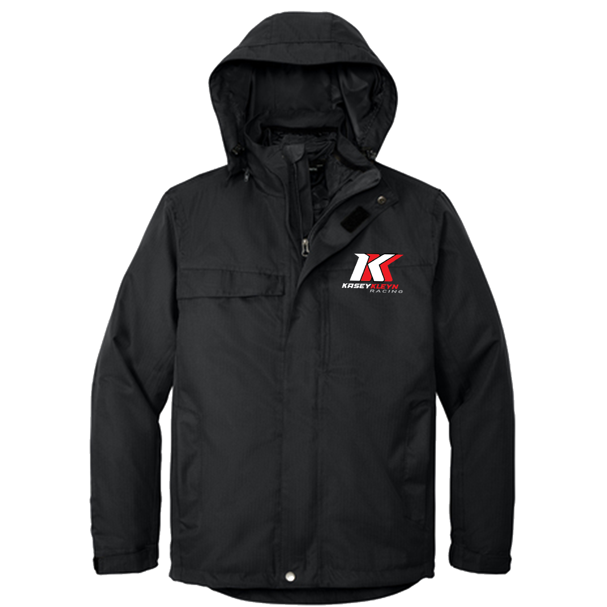 Kasey Kleyn Port Authority Herringbone 3-in-1 Parka