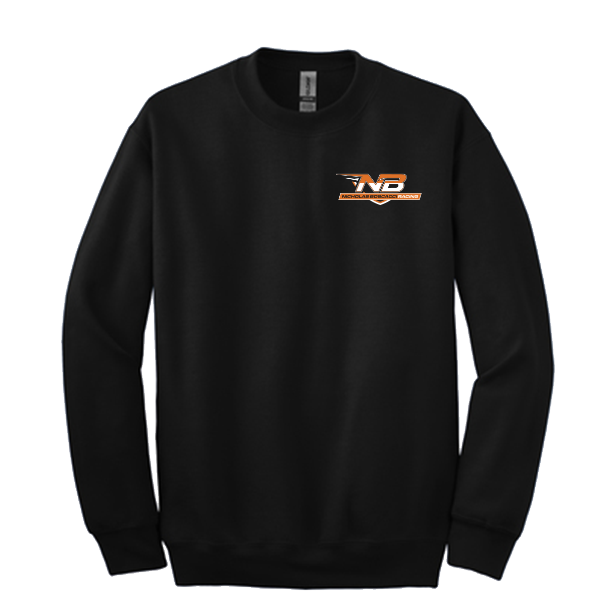 Nicholas Boscacci Crewneck Sweatshirt, Color: Black
