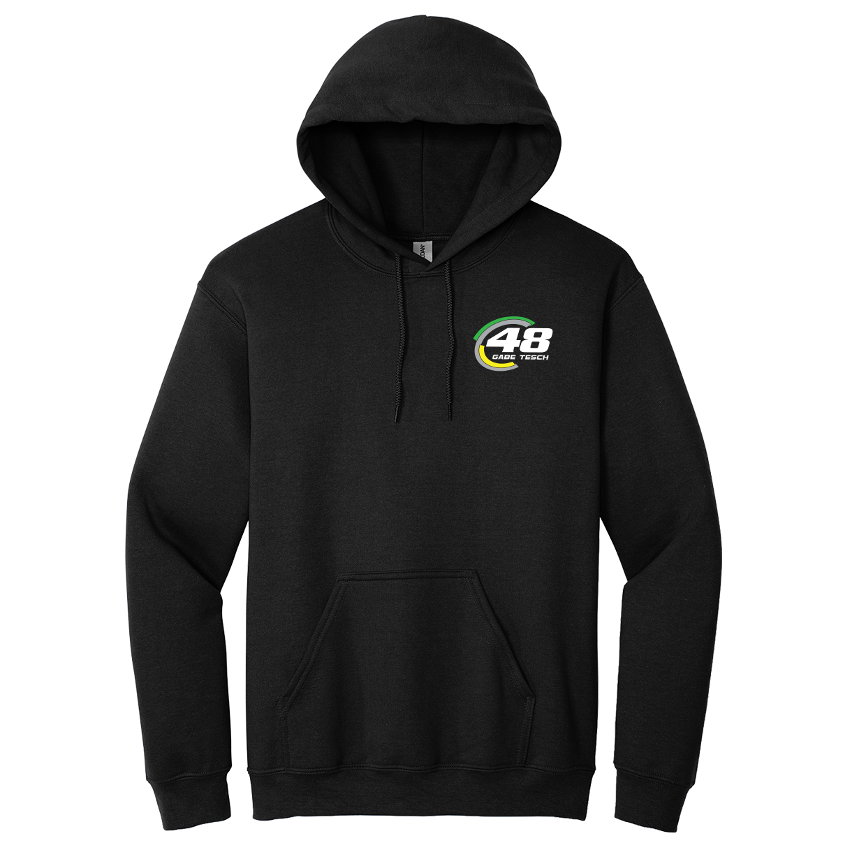 Gabe Tesch Embroidered Hoodie, Color: Black