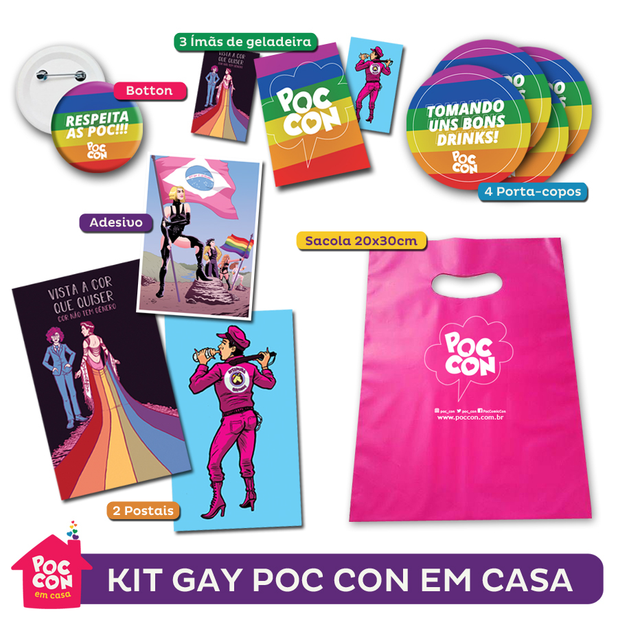 Kit Gay Poc Con Em Casa kit-casa