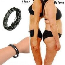 SUSENCE STONE 1Pc Weight Loss Round Black Stone Women