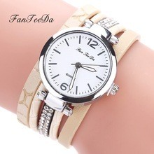 Fanteeda Bracelet Watches For Women Leather Quartz Watch