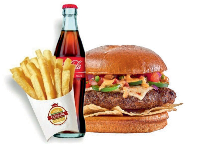 Box Menu Nacho Burger